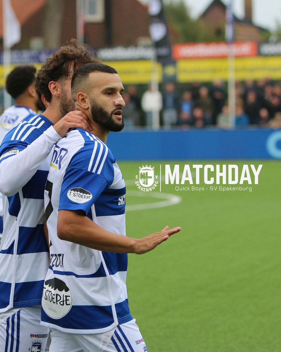 SV_Spakenburg's tweet photo. ๐๐ผ๐๐พ๐๐ฟ๐ผ๐
Kvv Quick Boys - SV Spakenburg
Vanmiddag om 15:00 uur spelen onze Blauwen tegen Kvv Quick Boys op Sportpark Nieuw Zuid.
Tot straks en Forza Blauwen!
โฝ๏ธTweede Divisie
#katwijkaanzee
#quispa ๐ฆโฌ๏ธ https://t.co/Oc8nERpvTM
