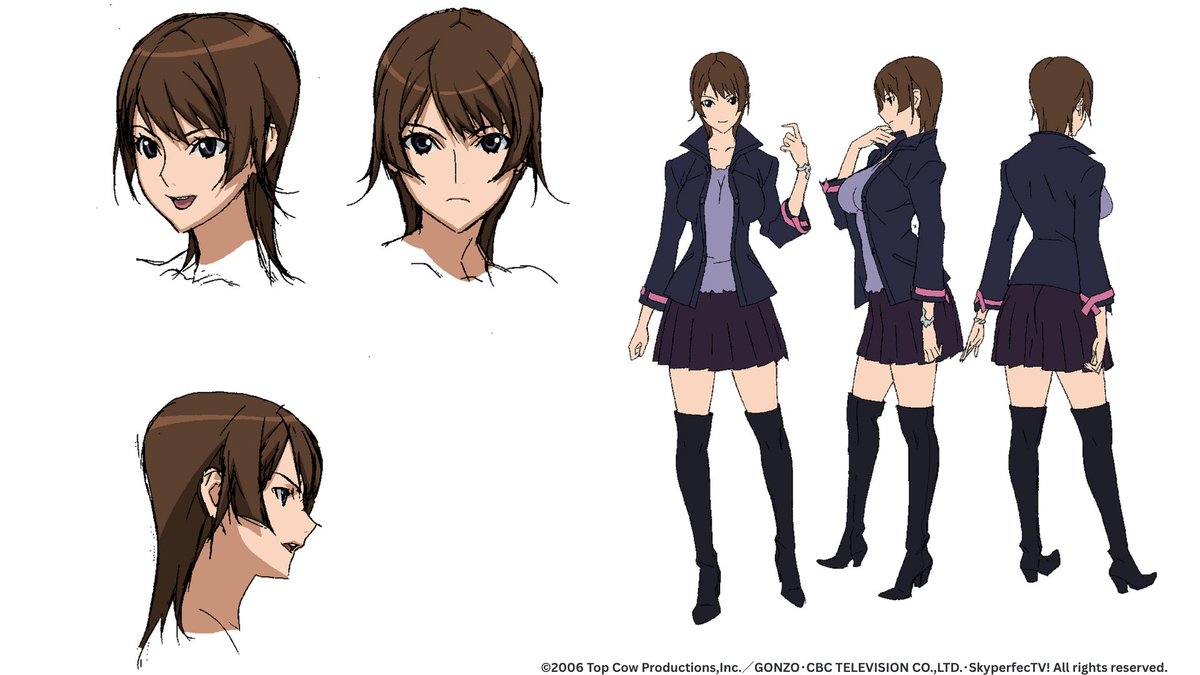 都築栞「WITCH BLADE」 ✨✏️キャラクターデザインをもっと公開 