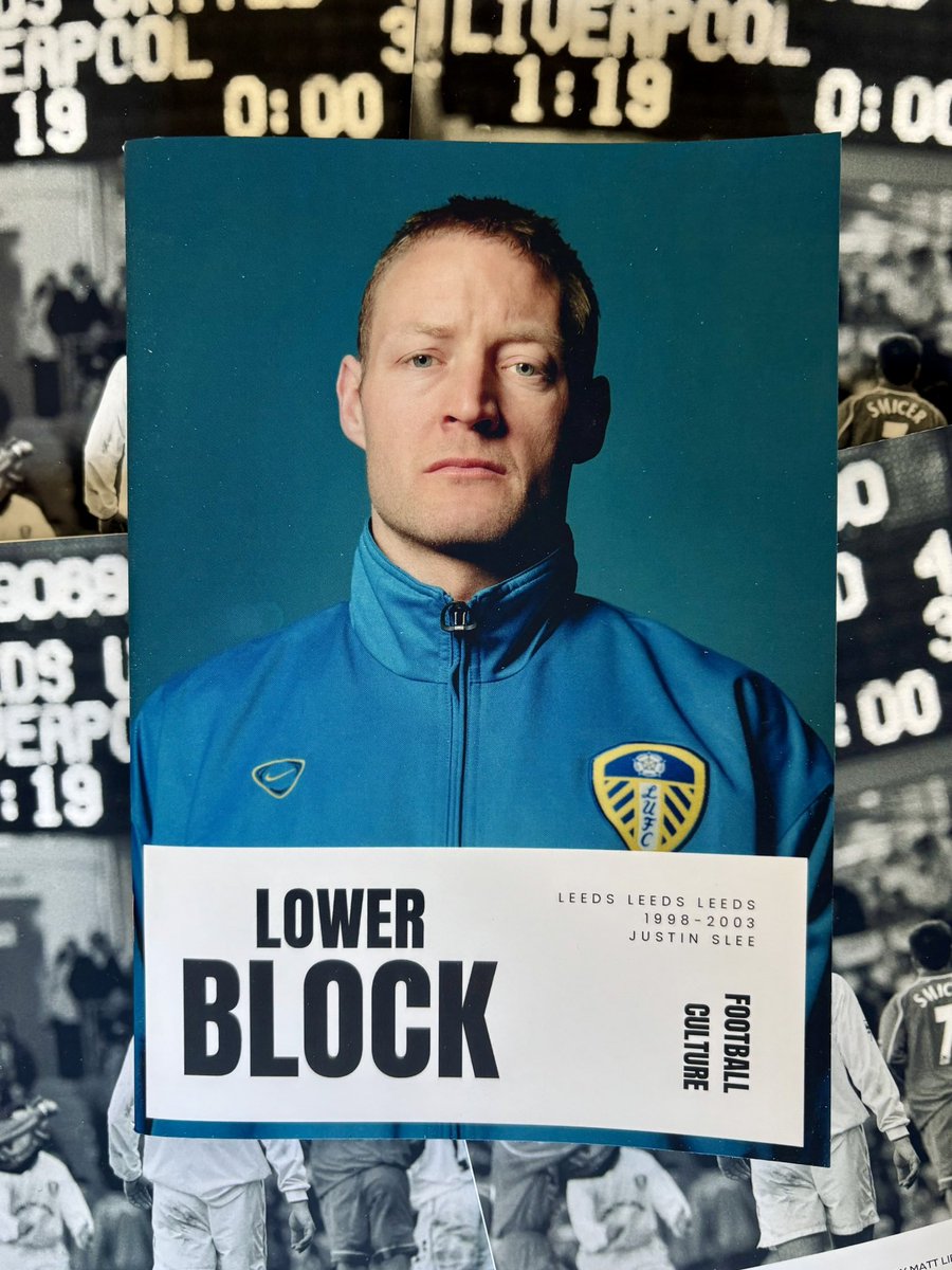 Leeds Leeds Leeds | A series of photographs by Justin Slee taken during his time working for Leeds Leeds Leeds magazine, 1998-2003.

lowerblock.com/product/leeds-… #LeedsUnited
