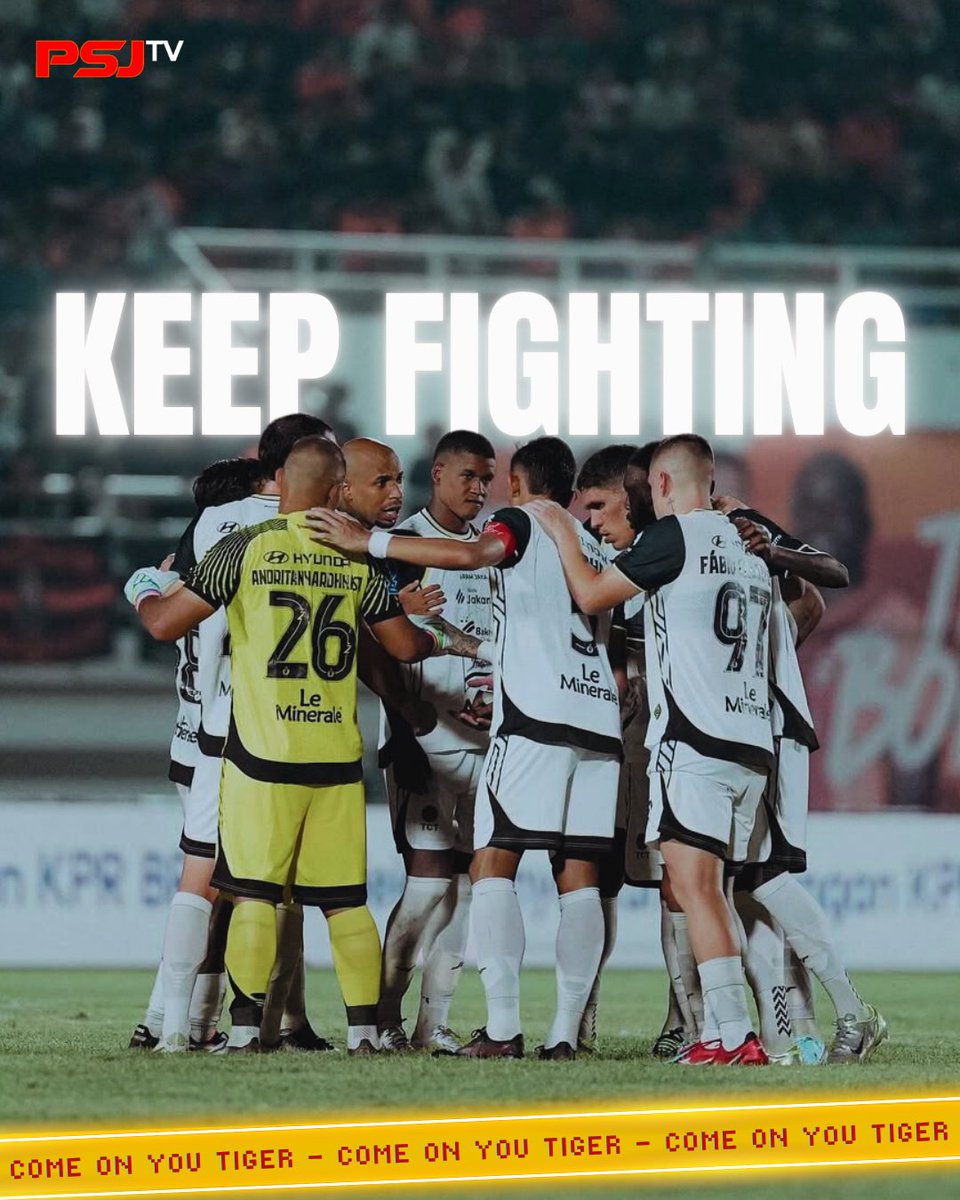 tv_psj's tweet photo. TETAP SEMANGAT DAN BANGKIT, CAN!🔥
#persija #keepfight #BRISuperLeague #psjtv #prideandsoulofjakarta https://t.co/avyE8k88Yg