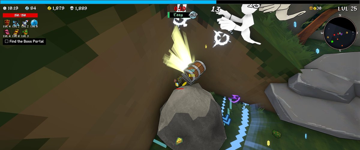 Lol ez afk challenge. Got stuck into rocks