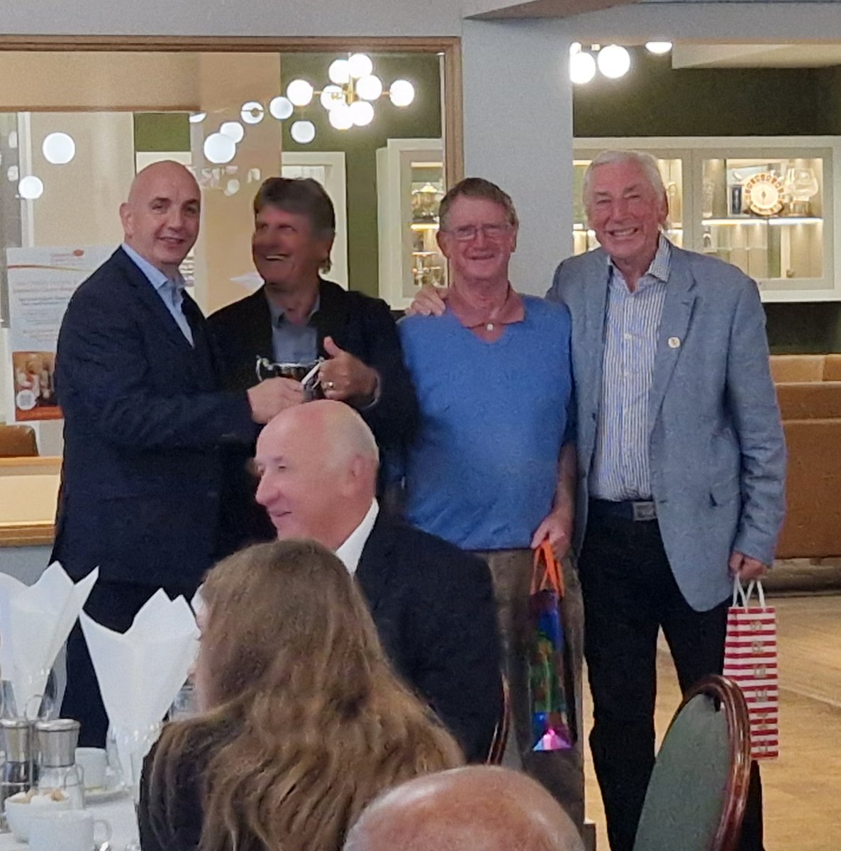 Our 3rd Golf /Dinner day was enjoyed by Golfers and non-Golfers with good weather, good food &amp; great success raising £6250 to give Dementia Families Carers hours of respite. Thanks to <a href="/FOBRacing/">Fergal O'Brien Racing</a> <a href="/ChilternHosp/">The Chiltern Hospital</a> <a href="/PaddyBrennan81/">Paddy Brennan</a> <a href="/DPODbloodstock/">D.P.O’Dwyer Bloodstock</a> <a href="/Clareracing/">Clare</a> <a href="/JohnnyBurke2/">Jonathan Burke</a> <a href="/LeglockLuke/">Luke harvey</a>