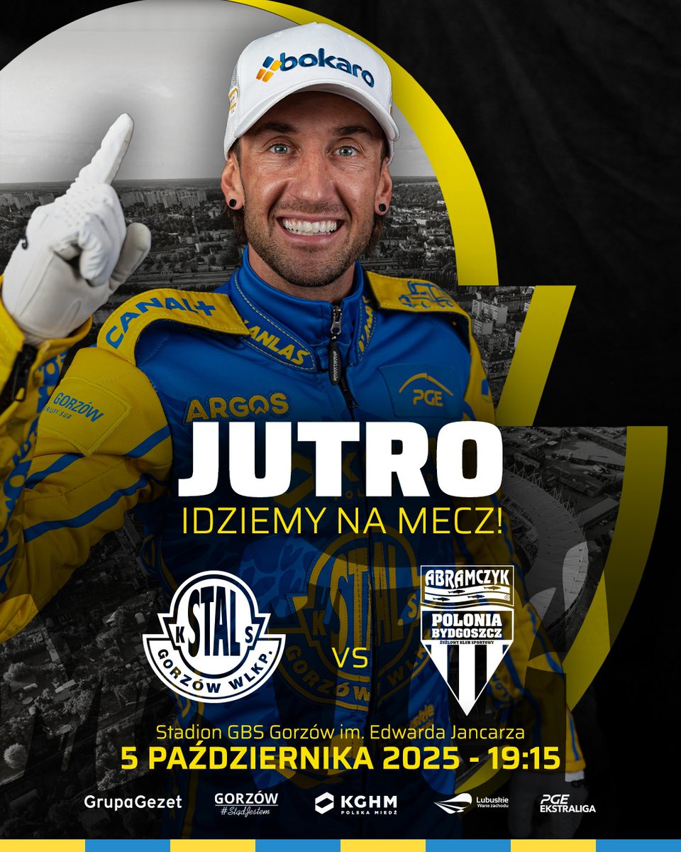 StalGorzow1947's tweet photo. To już jutro na Jancarzu❗💥

Wejściówki cały czas w sprzedaży❗
Bilet normalny tylko 40zł❗🙂🎟️
https://t.co/rXc5cvxNoK

#STALeRAZEM #GORBYD https://t.co/eaIdRZIg4i
