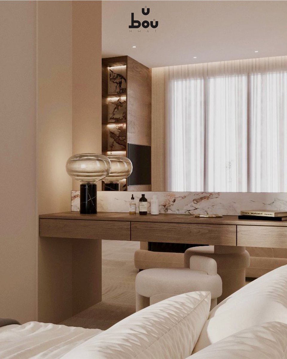 تصميم داخلي لغرفة ماستر،
يعكس التناغم بين البساطة والرقي؛ الألوان الهادئة مع الخشب الدافئ والرخام الفاخر يصنعون مساحة تنبض بالراحة والفخامة. إضاءة ناعمة مدروسة لتضفي جوًا هادئًا مثاليًا للنوم والاسترخاء.

اختر تصميمك الآن واجعل منزلك يعكس ذوقك✨

#تصميم #تصميم_داخليَ #الرياض