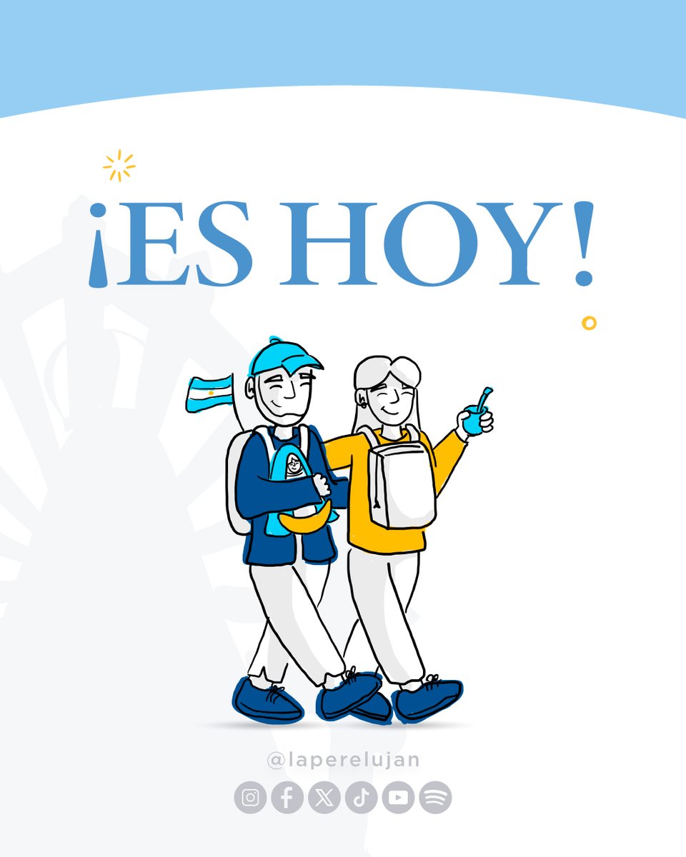 ¡LLEGÓ EN GRAN DÍA! 🥳🙌🏻

Hoy caminamos juntos en la 51° Peregrinación Juvenil a Luján. Nuestra Madre nos espera con los brazos abiertos. 💙

#virgendeluján
#peregrinacion
#peregrinacionlujan