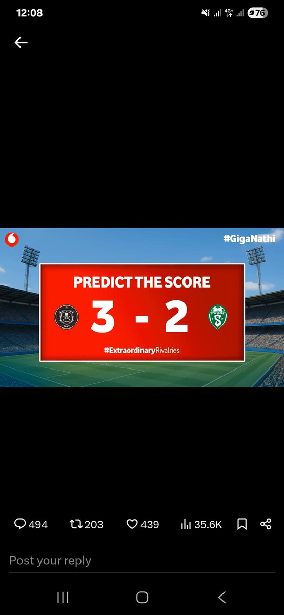 thobe_ngwane's tweet photo. @Vodacom @orlandopirates #OnceAlways @orlandopirates https://t.co/3sSlTj3eBO