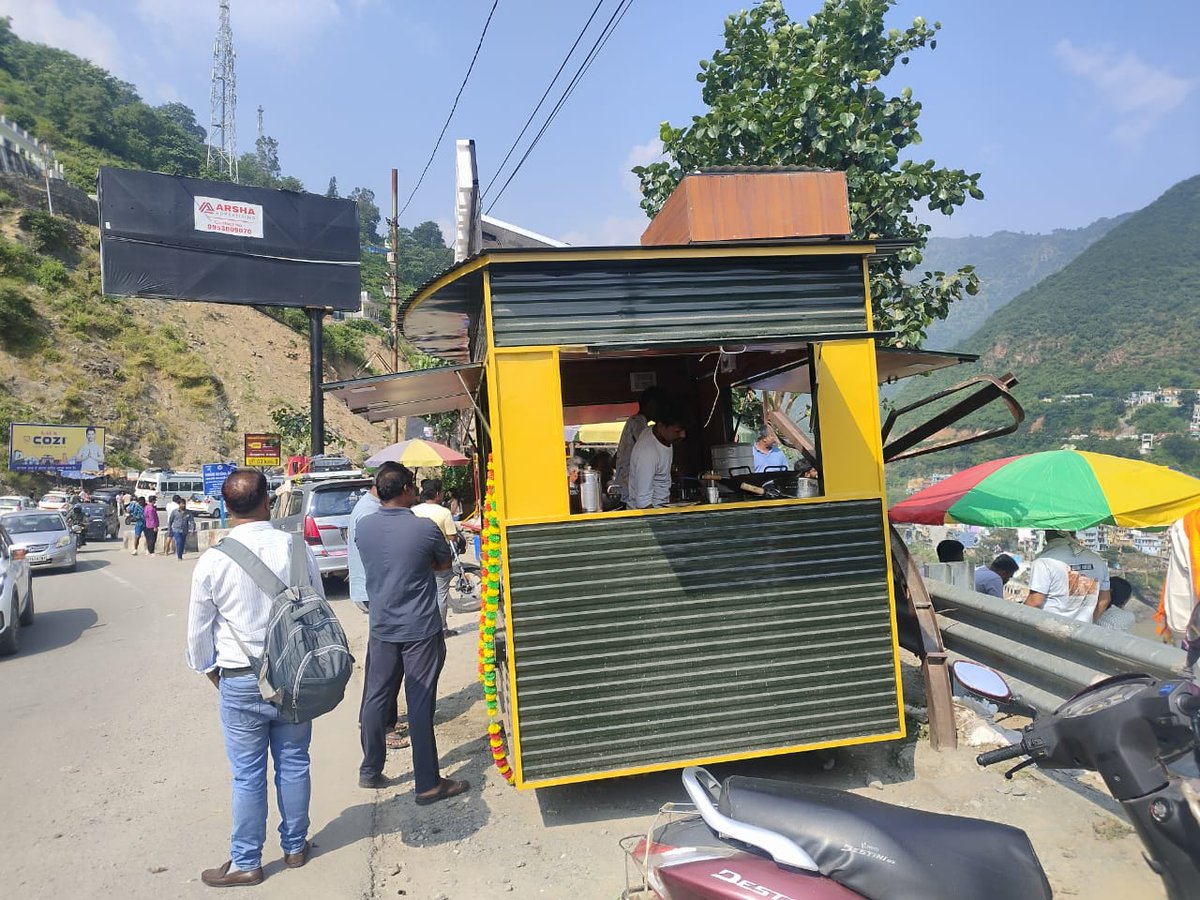 REAPTehri's tweet photo. Our newly established Food Cart,HIMALAYAN BHOJANALAYA, is now open and the sale is in full swing! 🎉
Delicious flavors, fresh ingredients, and a step towards rural entrepreneurship – all served with love. #IFAD
@REAPUttarakhand
@nitikakh22
@dd_msydav
@DMTEHRI1
@DistrictTehri https://t.co/8hjzsyk1ZW