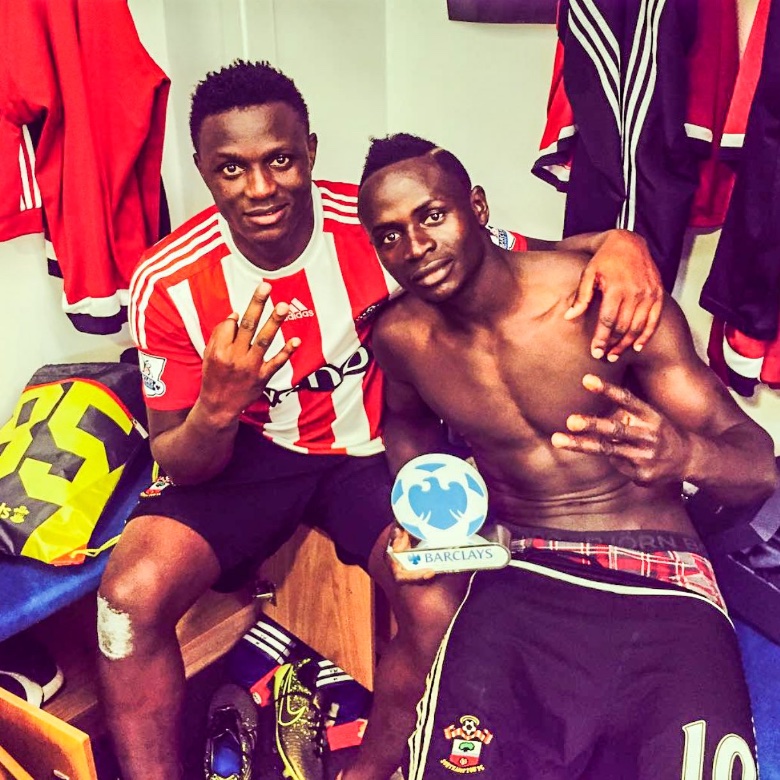 eurofootcom's tweet photo. 🇰🇪🇸🇳 Victor Wanyama x Sadio Mané during their Southampton days together! 😁 https://t.co/OocBQzFNAh
