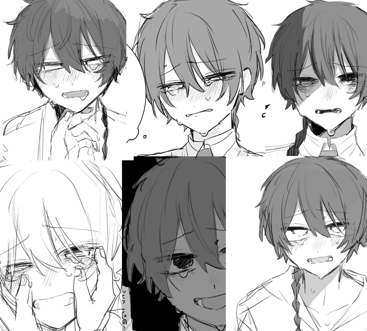 🦐の泣き顔しか描いてない今日この頃