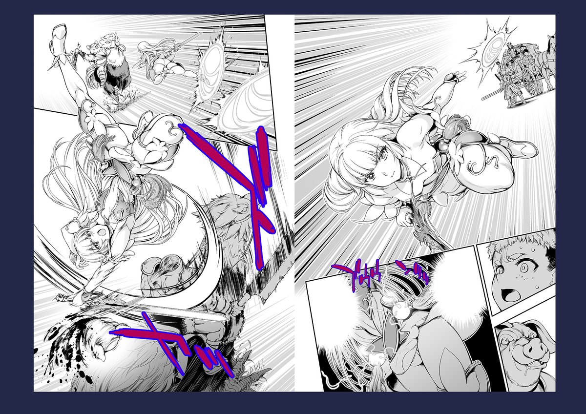 自己採点するならば
俺自身が思っているほど俺は絵が上手くないし、下手でもない……ってトコかなぁ 