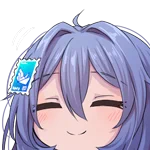 筆慣らしに描いた、碧アイコン風よその子です。