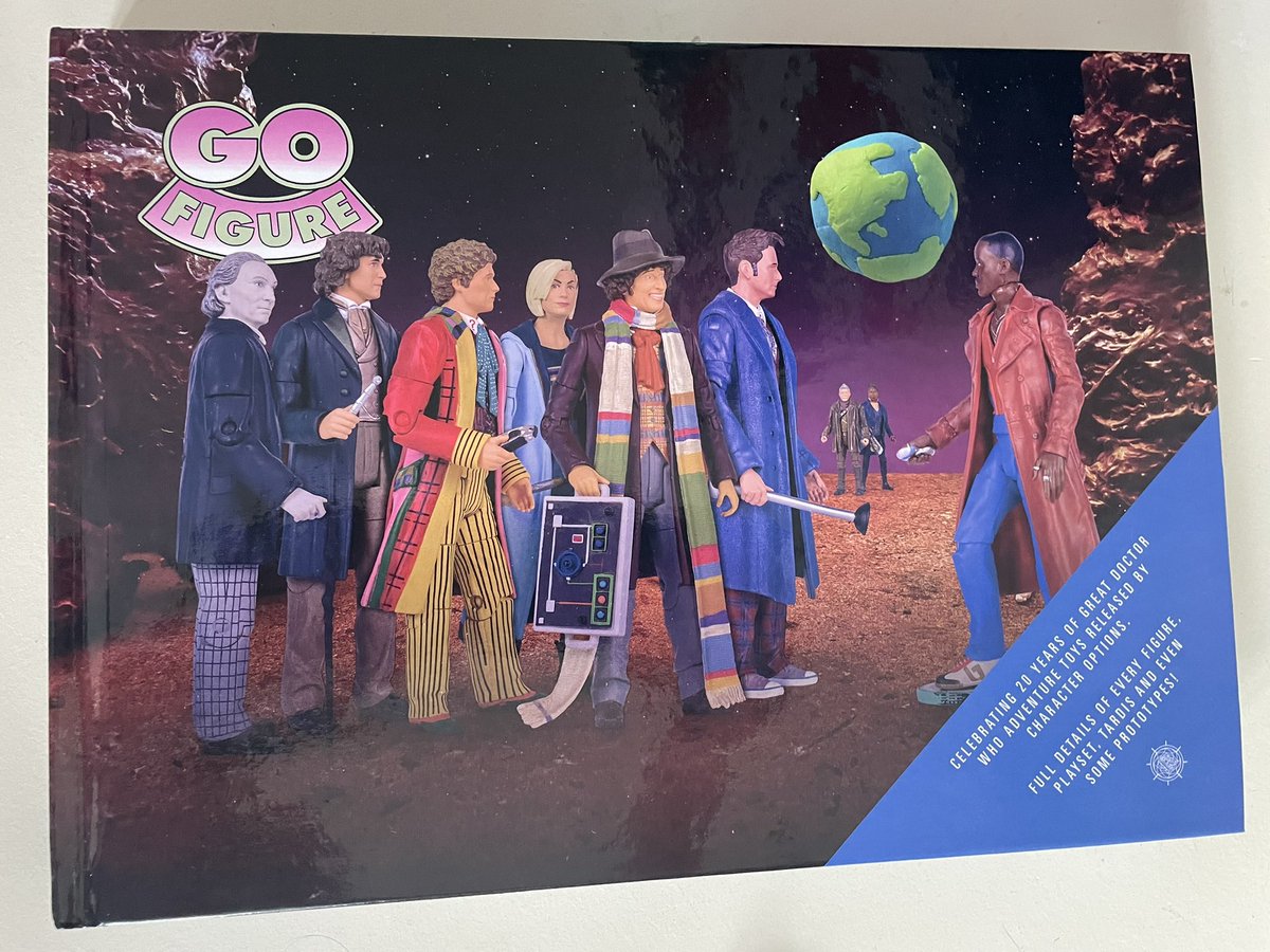DocWhoFigures's tweet image. Our copy of the amazing Go Figure from @StetsonDoctor and @cutawayuniverse has arrived! This is a really brilliant book which even contains some releases and prototypes which we weren’t aware of!