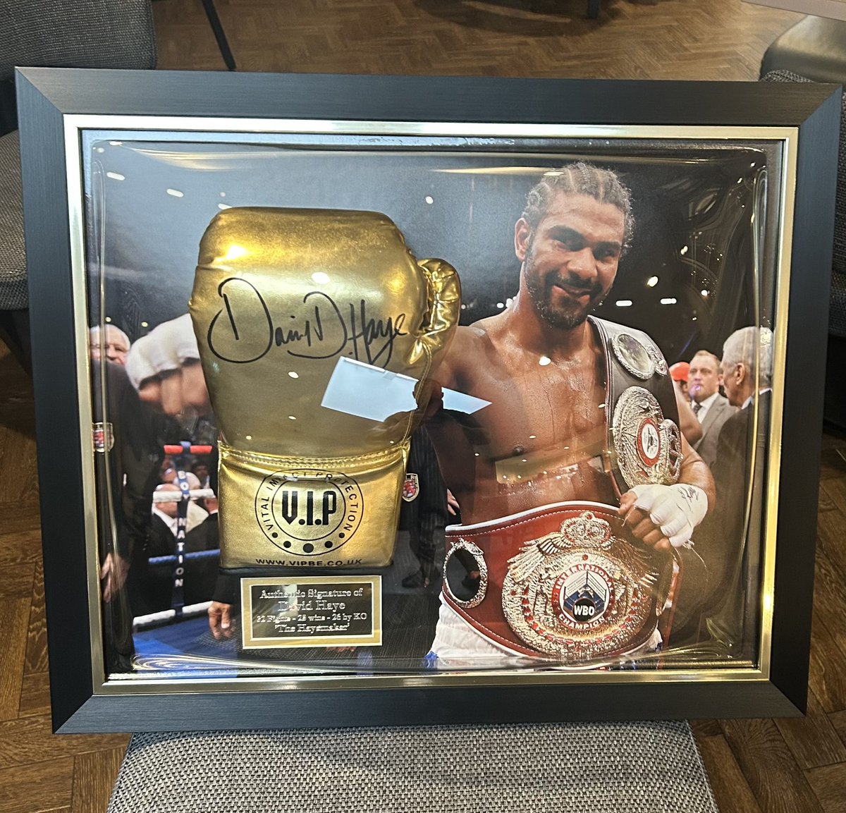 MickBraddy's tweet image. David Haye £125

Any takers?!
