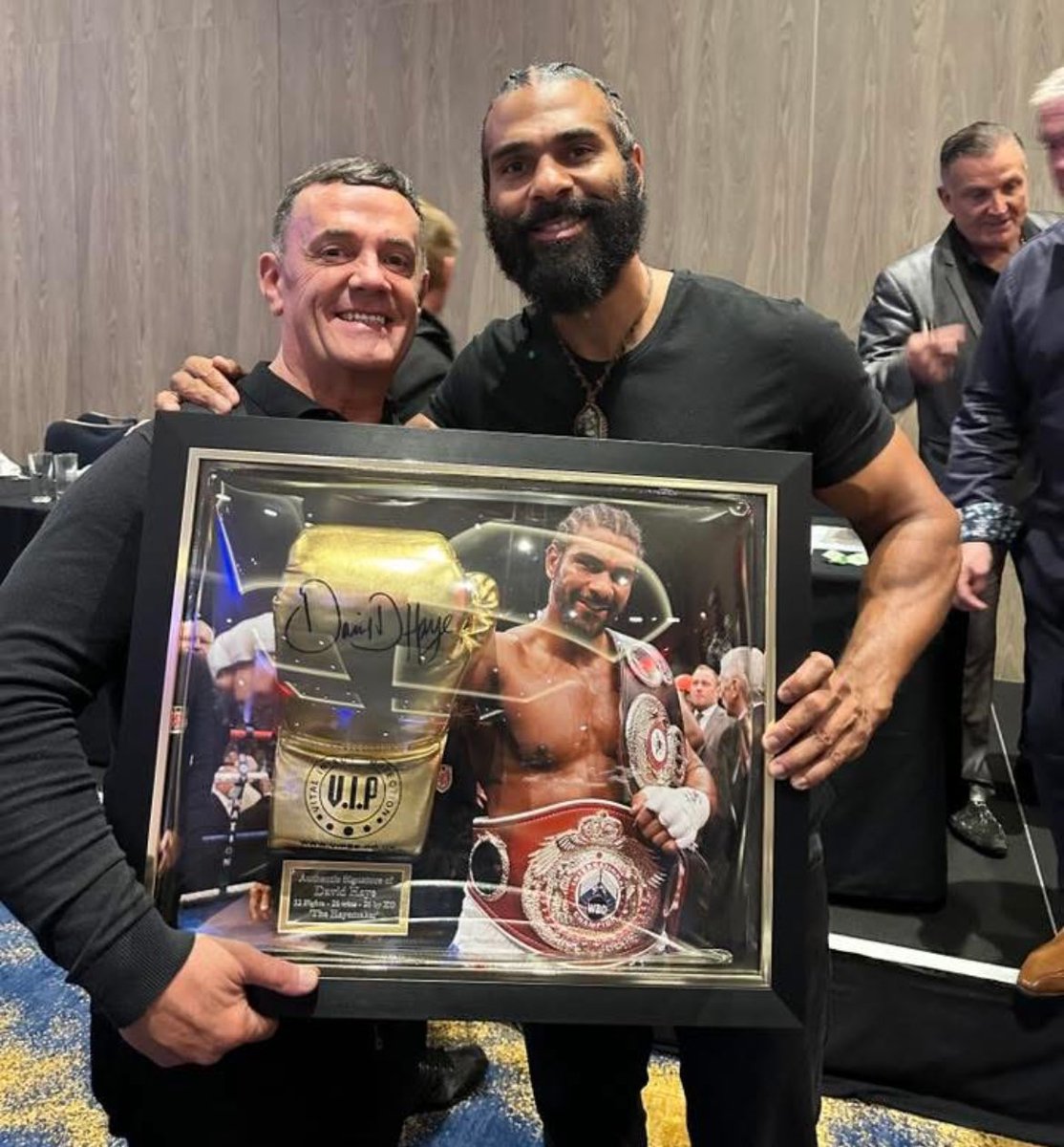 MickBraddy's tweet image. David Haye £125

Any takers?!