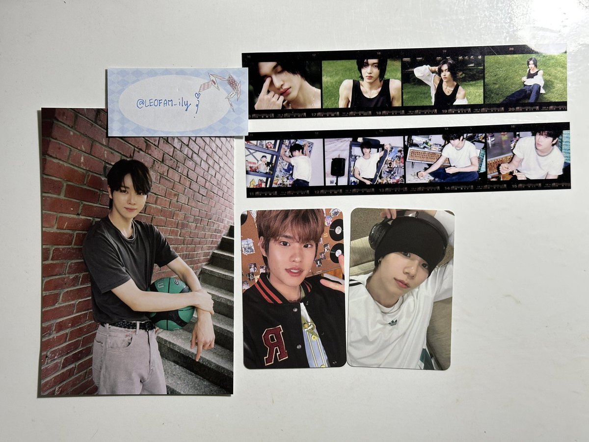LEOFAM_ily's tweet photo. พร้อมส่ง RIIZING Epilogue (FILM Ver.)
X ไม่มีบั้ม X
🦌 โปส - ซองชาน
💂‍♀️🦦 การ์ด - โซฮี, โชทาโร่
🎸🦌 ฟิล์ม - วอนบิน, ซองชาน
• ได้ทั้งหมด 150฿ รวมส่ง

Dmได้เลยค่า🥺
#ตลาดนัดriize #ตลาดนัดน้องข้าว https://t.co/e2o5lkGnYR
