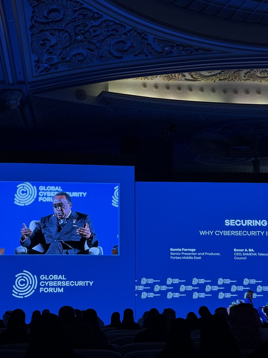 Janafantokh's tweet photo. Had the privilege of attending the Global Cybersecurity Forum , an inspiring experience full of insights and meaningful connections with top leaders and experts.
Grateful to the organizers and everyone I met .
#CyberSecurity #GlobalCybersecurityForum https://t.co/yTS4AzAieX