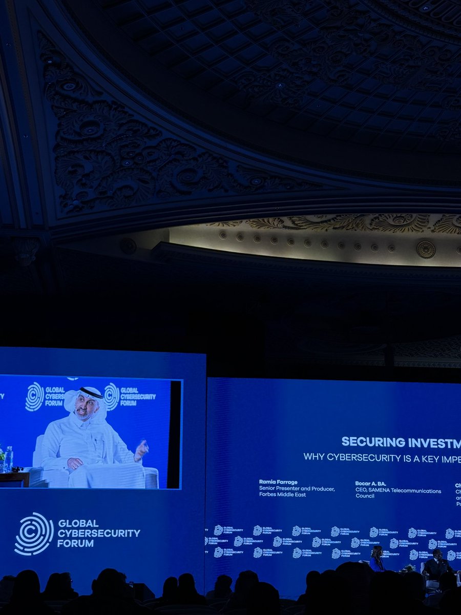 Janafantokh's tweet photo. Had the privilege of attending the Global Cybersecurity Forum , an inspiring experience full of insights and meaningful connections with top leaders and experts.
Grateful to the organizers and everyone I met .
#CyberSecurity #GlobalCybersecurityForum https://t.co/yTS4AzAieX