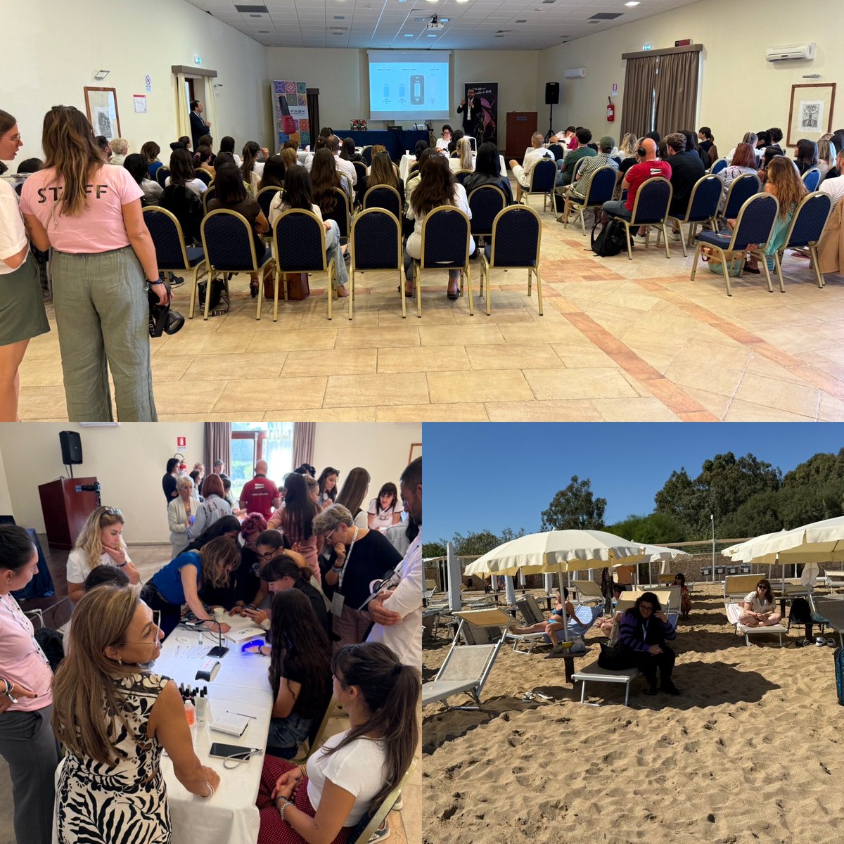 PardoGiuseppe's tweet photo. Continuiamo a formarci e a divertirci al #faby #leisureandcampusfaby2025 💅💅💅
#unascuoladiidee #scuolacentroral #centroral #nailsnailsnails #nailartist #nails💅 #formazioneprofessionale
Una Scuola di Idee
https://t.co/j6xkkSBnQW https://t.co/k1XJkG1kQY