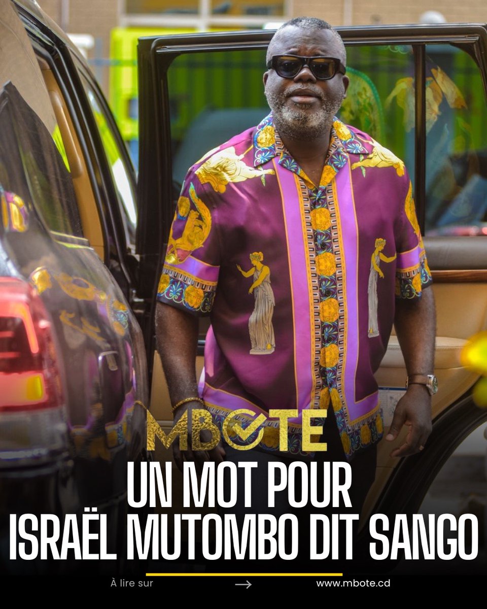 Israël Mutombo dit Sango  : Le Journaliste le plus suivi du moment, en bien ou en mal, sa strategie a payée. 
Quoi qu’on en dise, elle a Porté ses Fruits.