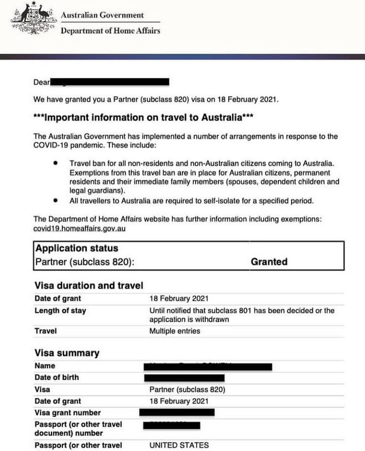 AinaEoptravels's tweet image. Big Congratulations to our client
from the U.S.A
who had her Temporary Partner
Visa (Subclass 820) granted yesterday! #spousevisa #partnervisa #migrationagent #defactovisa #happycouple #visagranted