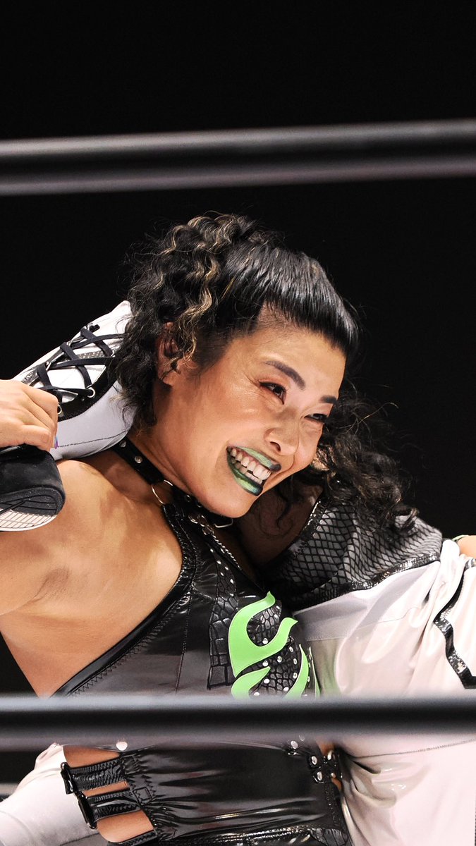 nyknkmt's tweet image. 超楽しみにしてたこの試合、展開も視線の交換も含みとリズムがあって全員のいいところがしっかり出てて面白かった

#鉄アキラ #Bozilla #ZONES #SOY
#Newblood24 #STARDOM