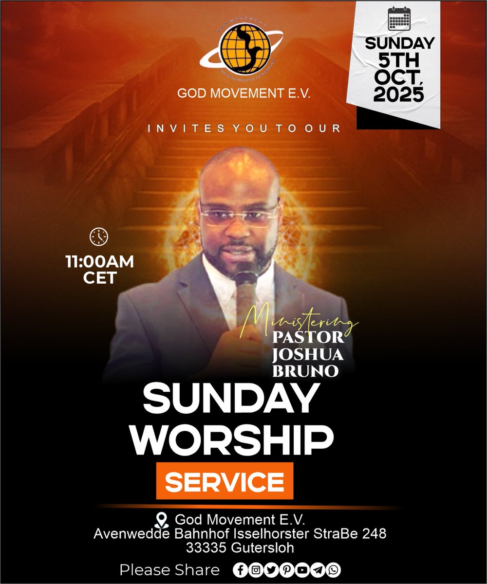 GodmovementFGC's tweet image. Join us for a transformative Sunday Worship Service at God Movement FGC. Your life will experience a profound impact. Attend, for God is there.

#SundayService #cometochurch #Godmovement