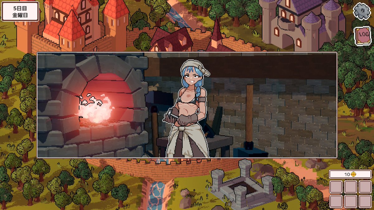 chibicode280's tweet image. 魔王を倒すためには、多くの人々の助けが必要です。
#screenshotsaturday #indiedev #pixelart #ドット絵