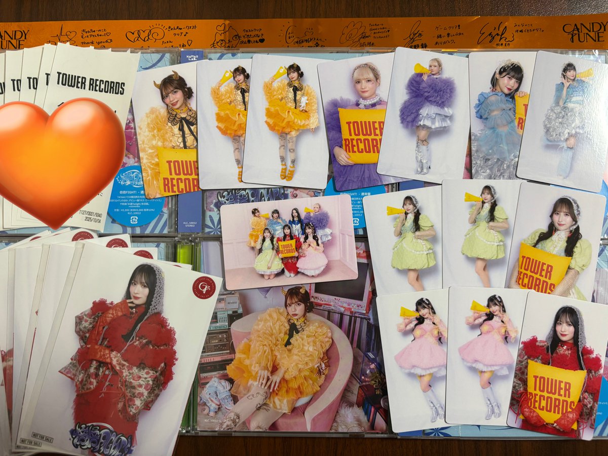 baby dont cry トレカ　チェキ　10種　タワレコ　渋谷　③ Baby DONT Cry タワレコ トレカ ミアの通販 by よう's shop｜ラクマ