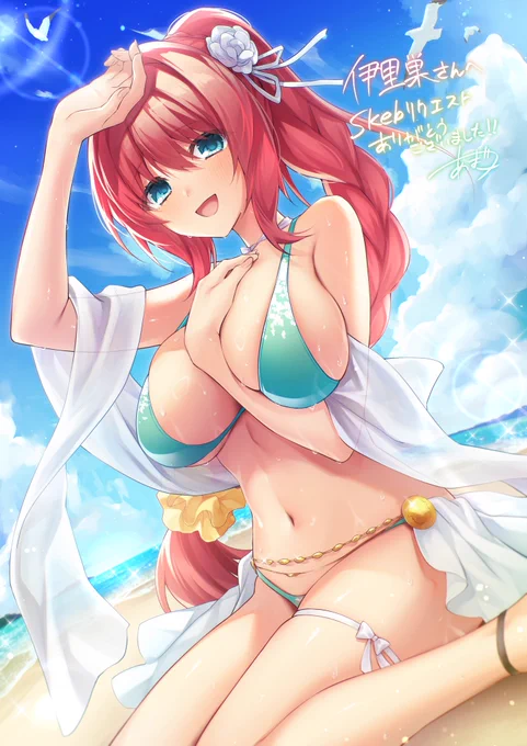 Skebにてエスカレイヤーを描かせて頂きました! リクエストありがとうございましたー!!
