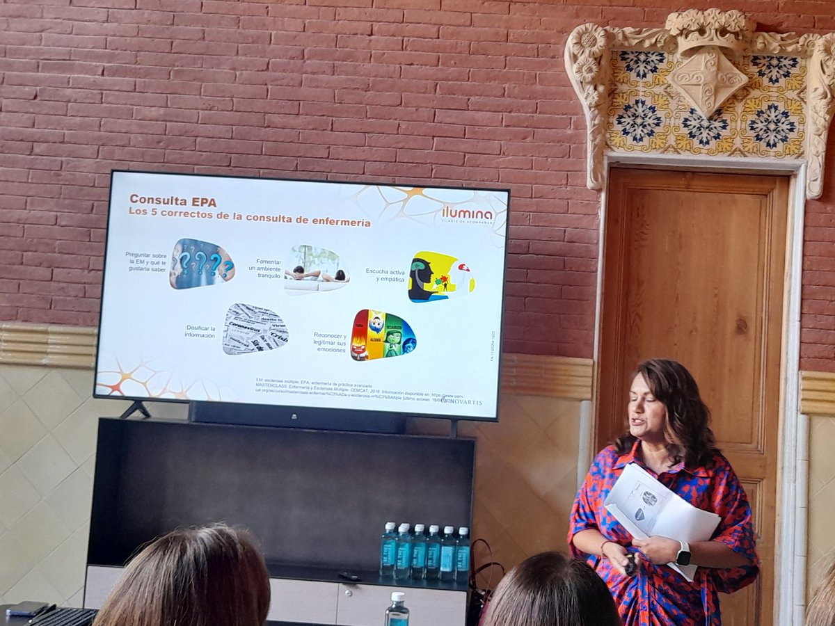 Taller de maternidad en EM en #ilumina25 a cargo de <a href="/Janigoico/">Haydee Goico</a> EPA en EM y vocal de #EMSEDENE 
👉dudas frecuentes de la mujer en relación de la maternidad