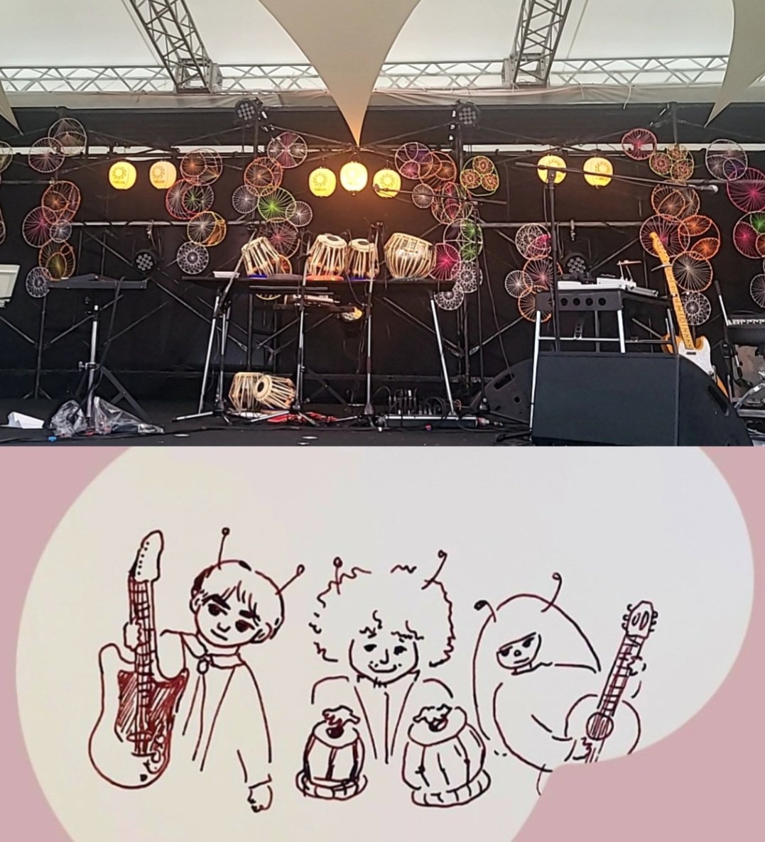Poissonniere11's tweet image. 2025.10.4
small circle25
at別府北浜公園
青葉市子 with
小山田圭吾 & U-zhaan
🌱set list🌱
Star Fruits Surf Rider
外は戦場だよ
IMPERIAL SMOKE TOWN
聞こえない歌
あなたがいるなら
テクノポリス
川越ランデヴー
太陽さん
悲しみのラッキスター
#smallcircle25
#青葉市子
#小山田圭吾
#ユザーン
