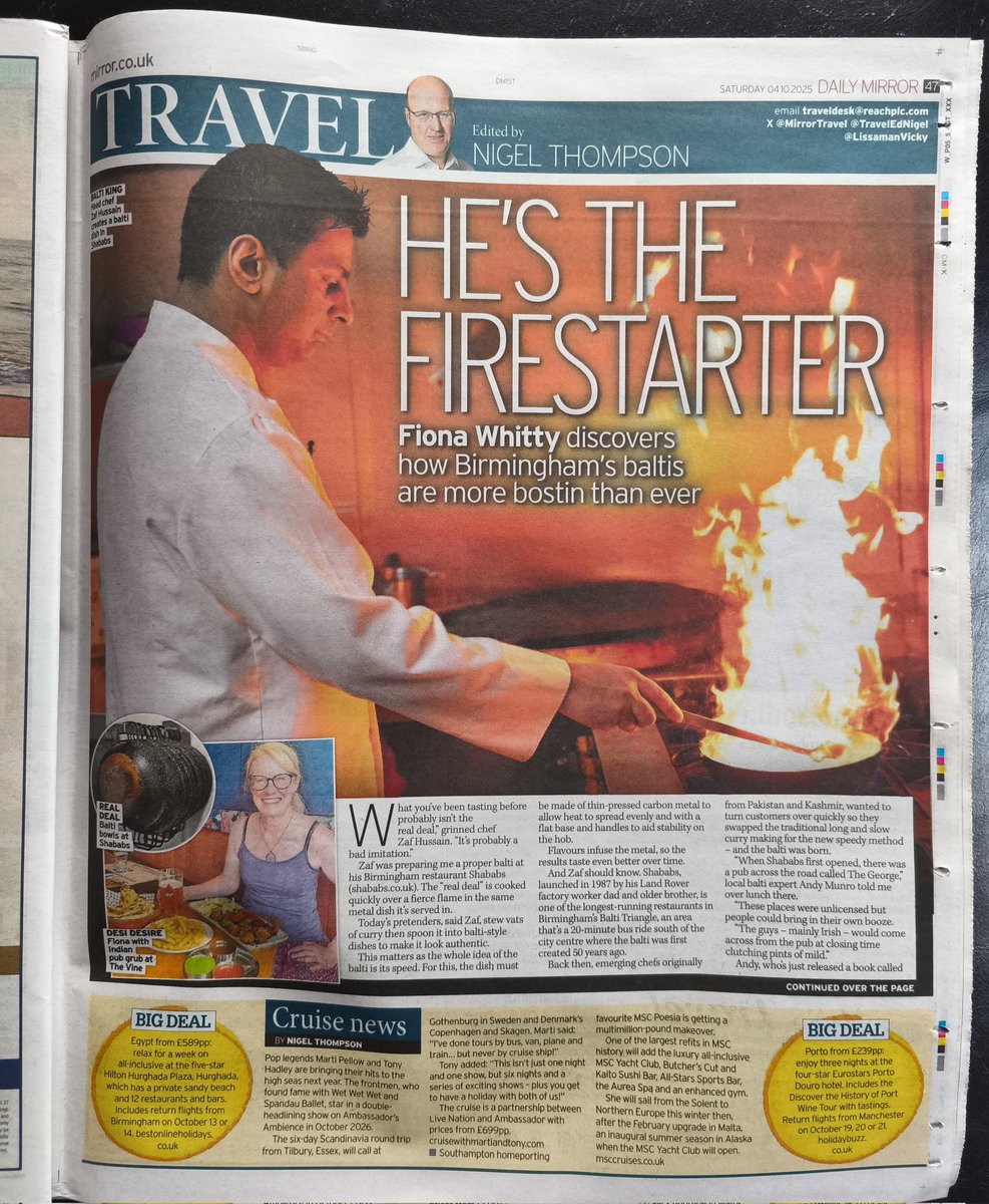 Travel journalism's "Bobby Ewing in the shower" moment 😂 #morecomebacksthansinatra