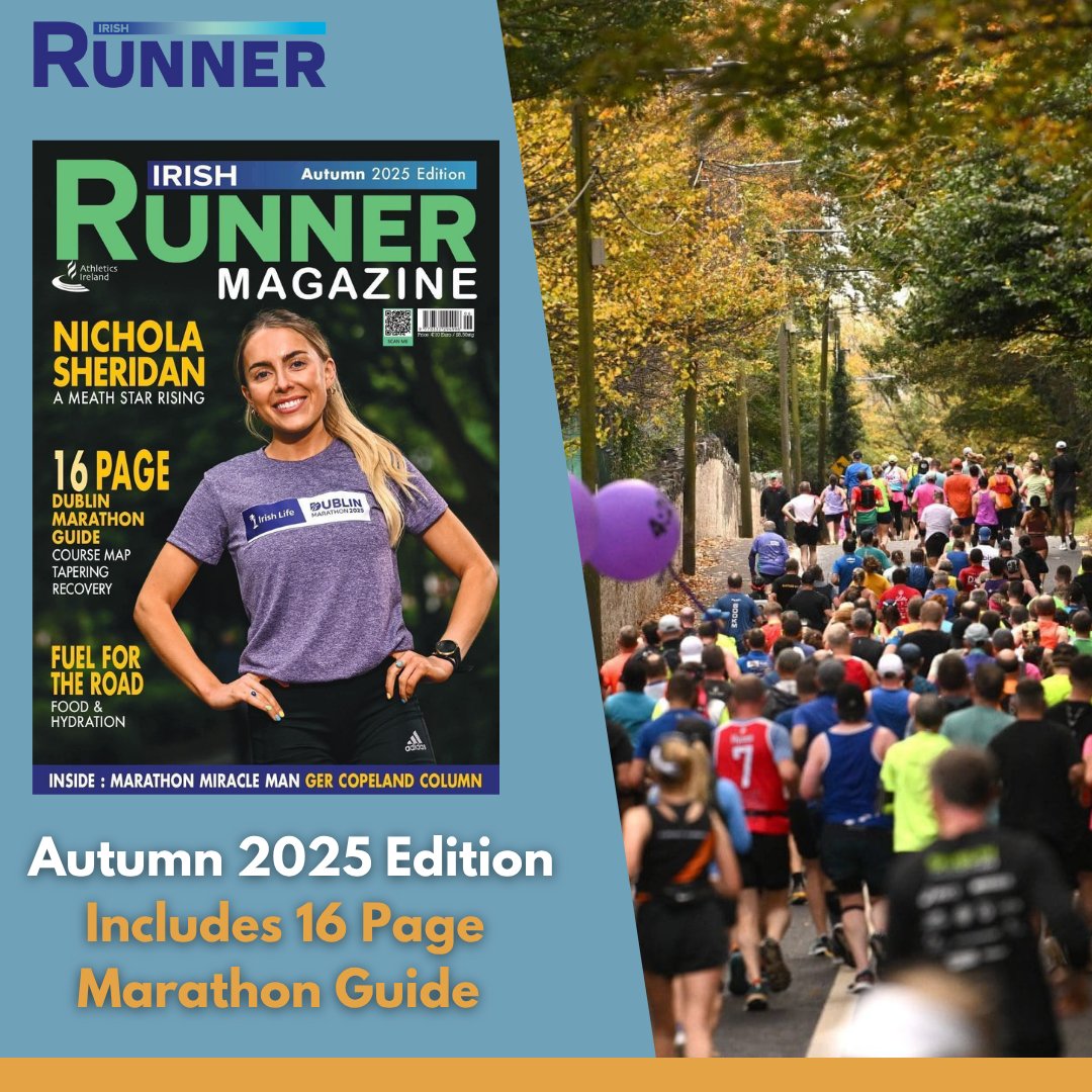 🚨𝐀𝐭𝐭𝐞𝐧𝐭𝐢𝐨𝐧 𝐌𝐚𝐫𝐚𝐭𝐡𝐨𝐧𝐞𝐫𝐬! 

📣 𝐈𝐫𝐢𝐬𝐡 𝐑𝐮𝐧𝐧𝐞𝐫 𝐌𝐚𝐠𝐚𝐳𝐢𝐧𝐞 𝐢𝐬 𝐨𝐮𝐭!

🗺️Includes 16-page Irish Life Dublin Marathon guide!

🗓️ Order online if you can't make it to the shop 👇
🔗 bit.ly/4o1oisv

#IrishRunnerMagazine