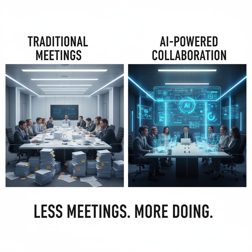 jordanimutan's tweet image. Collaboration
AI isn’t here to replace teams—it’s here to connect them.
From automated reporting to smart project tracking, AI keeps departments aligned without endless meetings. 🗓️
#TeamCollaboration #AIWorkflow #B2BOperations #AIStrategy #FutureOfWork
