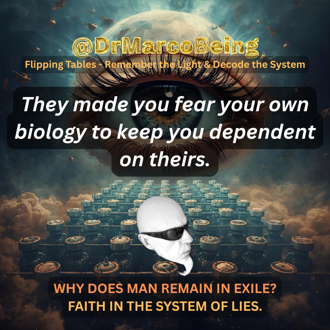 DrMacroBeing's tweet photo. What’s presented as liberation is often just another mask on the same face, keeping people pacified while the machinery runs as before. Real freedom isn’t handed out by states or officials; it’s reclaimed at the level of consciousness and choice 🔥 #LitFromWithin #FlippingTables #SilentRebellion
