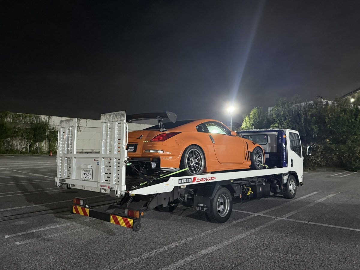 積込み完了☑️。
明日はもてぎに行って来ます。

まだまだチェック走行中。