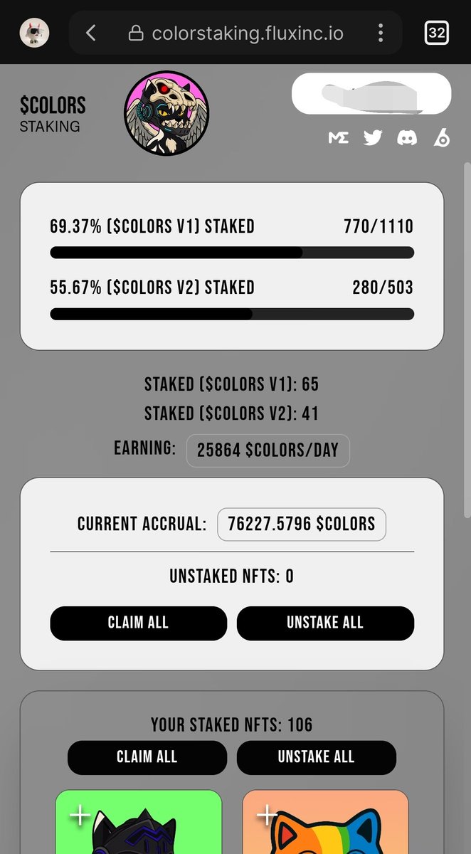 MobileCnCreator's tweet image. Let&apos;s talk @SOLxColors &amp;amp; have a giveaway away!

How many $COLORS do you have? 
How much do your earn daily with staking?
How many NFTs?

100,000 $COLORS split between 4 winners!
Follow, Like, Share, comment your answers with &quot;I &amp;lt;3 @SOLxColors!&quot;
Tag 3 people who need more $COLORS