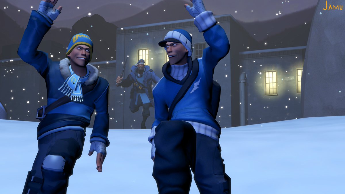 JamukanSFW's tweet photo. It's getting cold and the BLU Scouts have nothing better to do than pranking Soldier and running away
#scouttf2 #tf2 #sfm https://t.co/N0v8HmYXKt