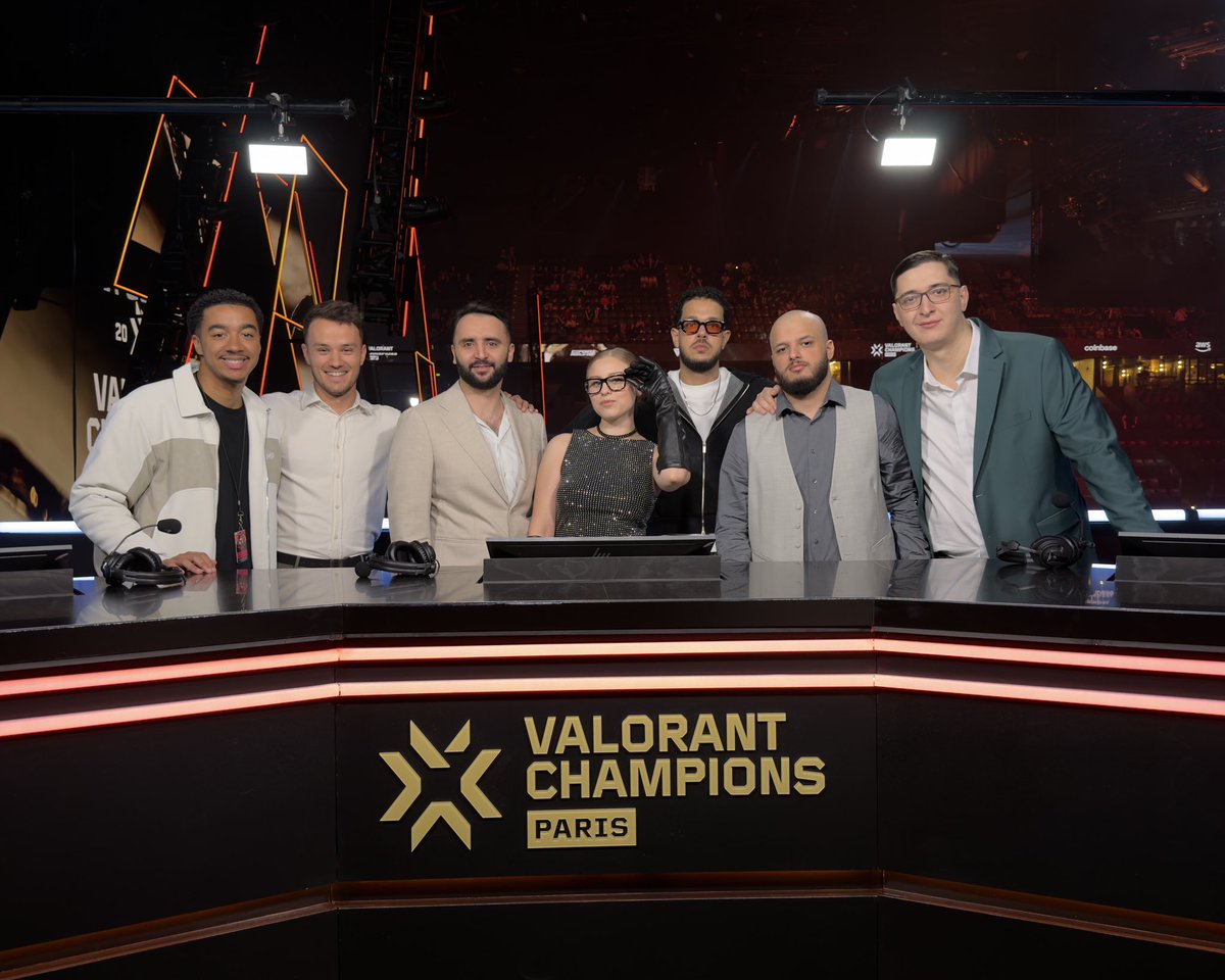 ✨ L’équipe est prête pour le premier BO5 des #VALORANTChampions