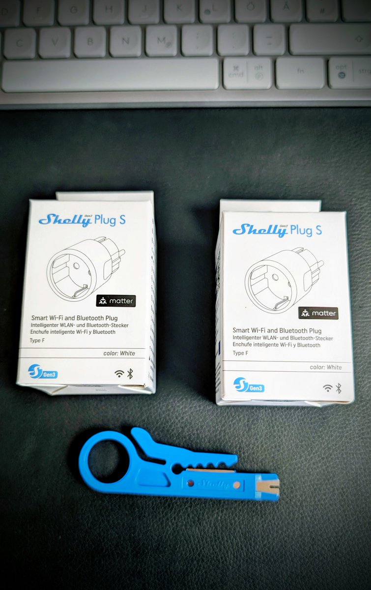 🚀 Leveling up this Saturday with Combinder!

Just received my latest Shelly Plug S Gen3 #19 and #20 — ready to boost my setup even further 🔥

Closed out <a href="/combinderio/">Combinder</a>  Season 1 with the 1st place 🏆 and now it’s on to the next chapter. 

Get Real Season 2 by <a href="/peaq/">peaq</a>  is in the
