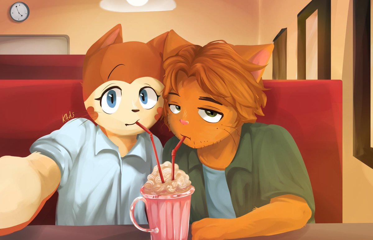 CrewKads's tweet photo. Day 4: Cute Selfie x Sharing milkshake

Strawberry milkshake cause it looks yummy 😋🍓

#Lockpatch #Lockpatchweek #phantomcats #sherifflabrador https://t.co/Lvzzw5FgEy