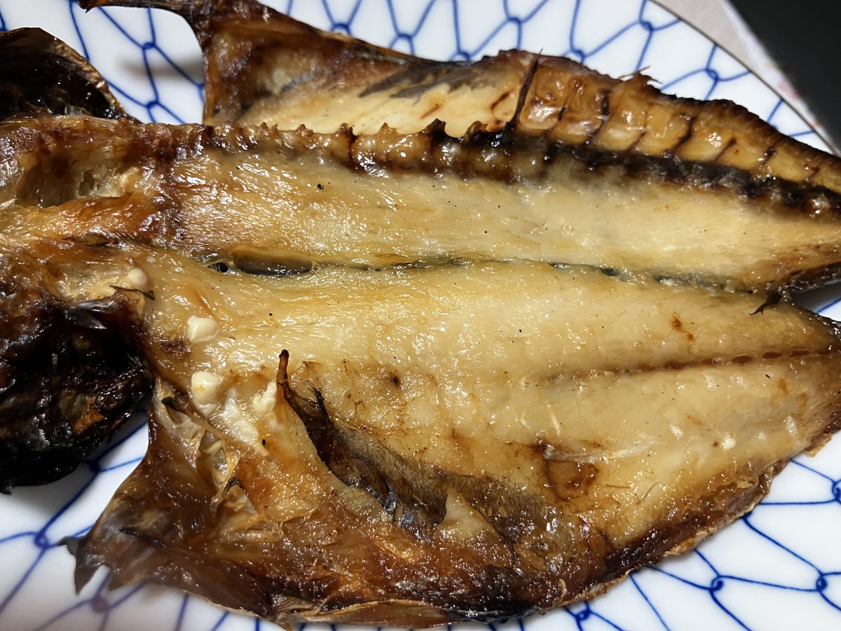 肉！シウマイ！干物！で晩メッシ🍚