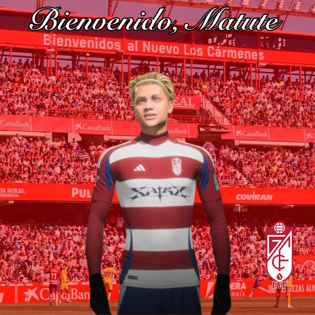 📝 Bienvenido, <a href="/PrinceMatute/">Prince Matute 🫅🏼</a>  

El centrocampista se convierte en nuevo jugador de #EVFGranada tras su paso por el Tottenham.

¡Bienvenido al reino de Granada!

#EternaLucha