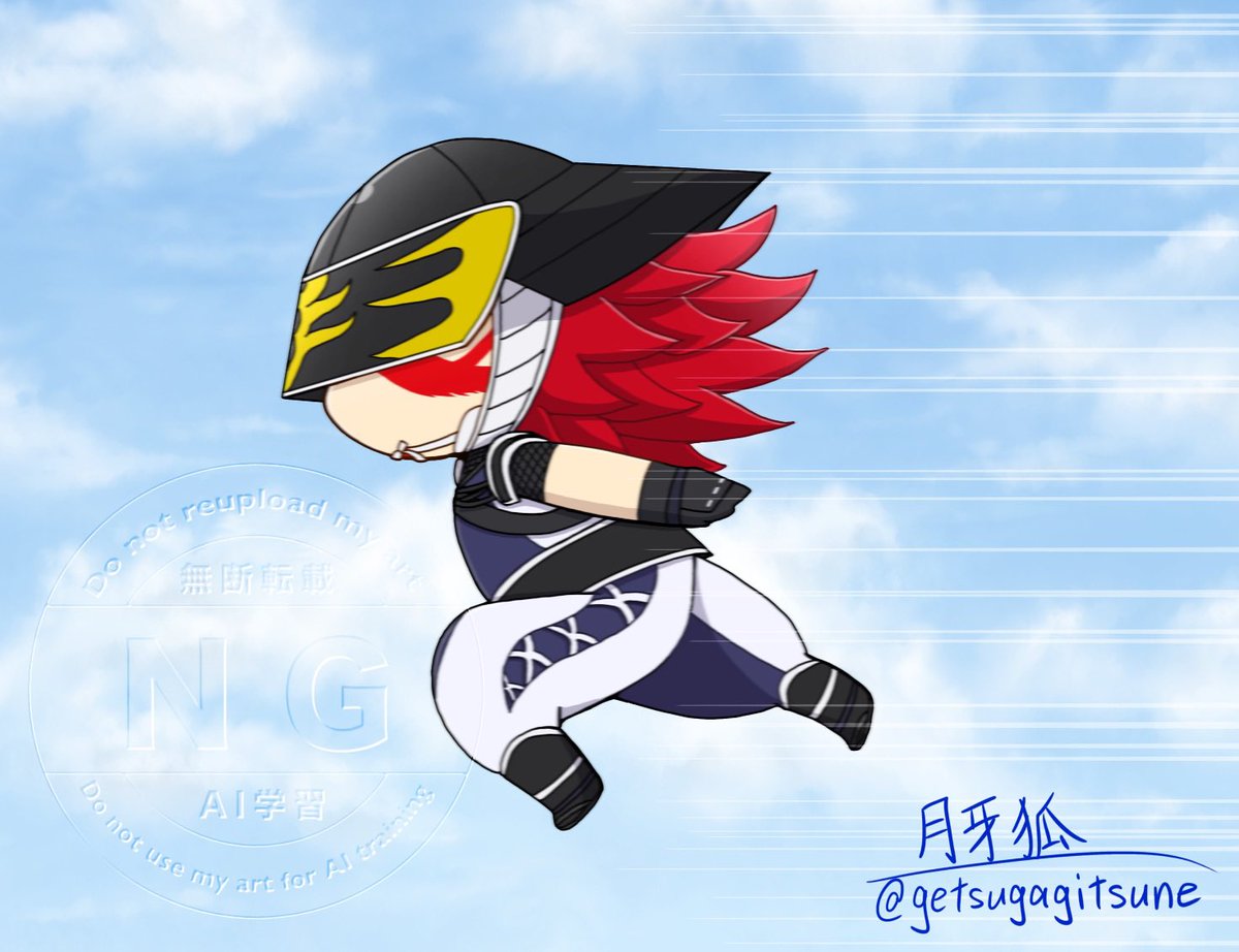 #色んな人のBASARA風魔小太郎が見れるタグ
BASARA風魔最推しなので便乗せねばと思いました。
※再掲