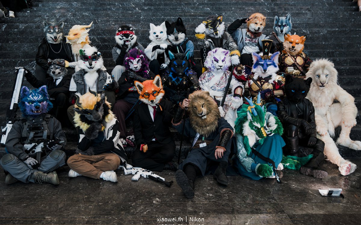 HF写实合照！谢谢大家配合！做得不好多多见谅！
感谢 <a href="/fH77079653/">小伟丶fH</a>， <a href="/aeroportpaakyin/">烈焰PaakYin</a> ，铭神，某凛黑的协助！大家下次见！
#FursuitFriday #HiFurry2025