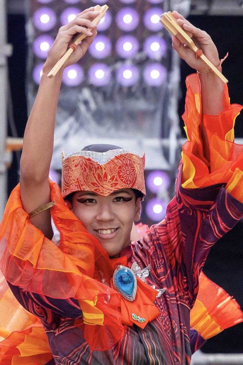 tosa_zumi's tweet image. TACYON「INFINITY〜無限大」（2025 ）
2025.9.21  第25回 富山のよさこい祭り

私のよさこい写真は…
・鳴子が写っていること
・場所がわかること
・できれば、目線を…

#CanonR6m2 
#RF70-200mm F2.8L IS USM

#TACYON #INFINITY #高知
#富山のよさこい祭り
#第25回富山のよさこい祭り
#富山まつり