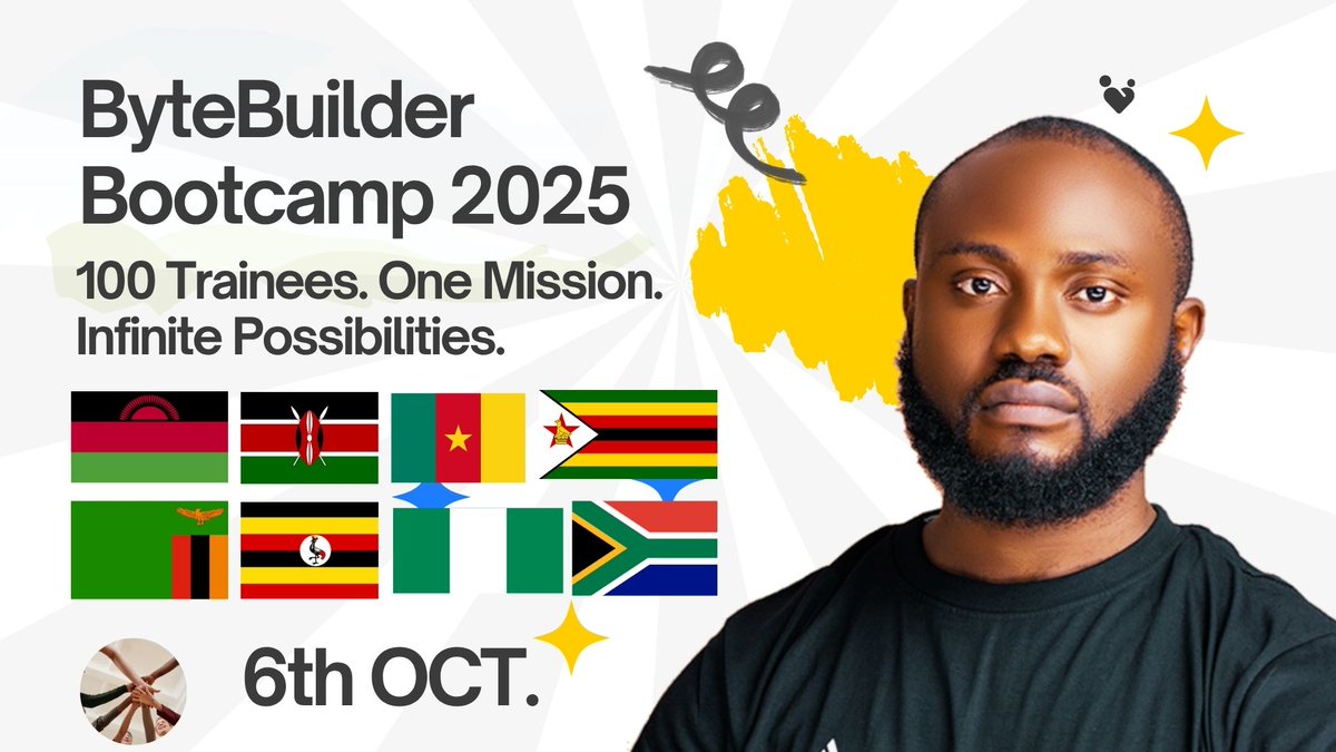 Devbytecomunity's tweet image. On the 6th of this month, we will officially kick off our training with 100 amazing students from across Africa representing countries like Nigeria, Ghana, Kenya, Cameroon, Zimbabwe, Zambia, South Africa, Uganda, and more.
linkedin.com/feed/update/ur…