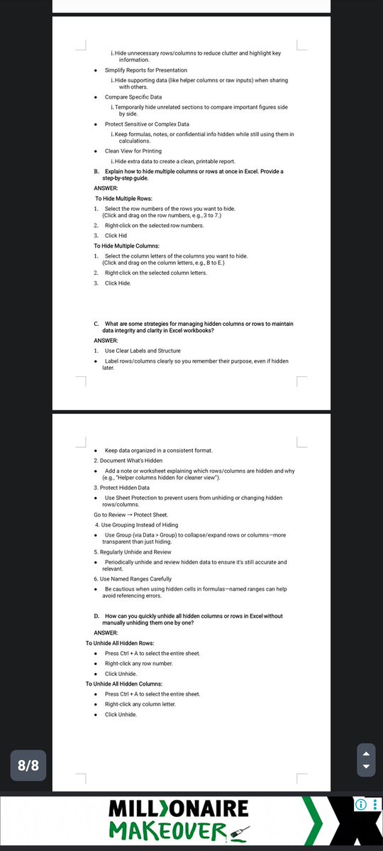 A_FEX19's tweet image. GM
Here is my second assignment on DATA ANALYTICS as a student of @PercorsoTech that I am. We had a class on how to use Microsoft Excel and my teacher @PamellaIshiwu really did a good job in the class.
Grateful to @ProsperoApril for this opportunity.
#PercorsoTech ##DataAnalytics