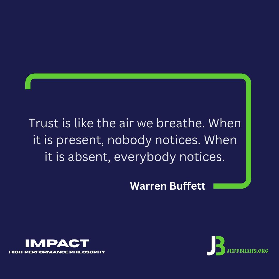 JeffBraunCo's tweet image. Trust does not announce itself. But when it goes missing, the whole system cracks. What practice keeps trust flowing in your team? 
#TrustAndTransparency #CooperativeCulture #ImpactPhilosophy