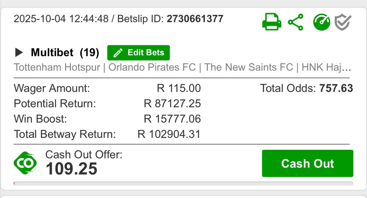 TeeJay (@15teejay) on Twitter photo I just placed a bet with Betway. Tap here to copy my bet or search for this booking code in the Multi Bet betslip BW16A85618 betway.co.za/bookabet/BW16Aβ¦
Chosen by you! 
757 odds 
Letβs GO! I just placed a bet with Betway. Tap here to copy my bet or search for this booking code in the Multi Bet betslip BW16A85618 betway.co.za/bookabet/BW16Aβ¦
Chosen by you! 
757 odds 
Letβs GO!